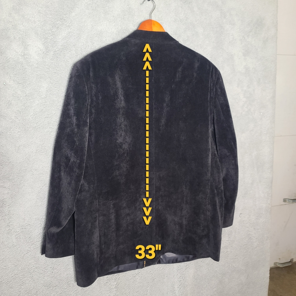 Jones New York Black Corduroy Sport Coat - Picture 8 of 9